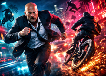 Jason Statham Stole My Bike: la svolta meta-action di Statham con David Leitch. Budget, EFM e perché potrebbe funzionare