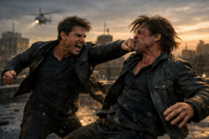 L'intelligenza artificiale al servizio del cinema: Il video virale di Brad Pitt e Tom Cruise